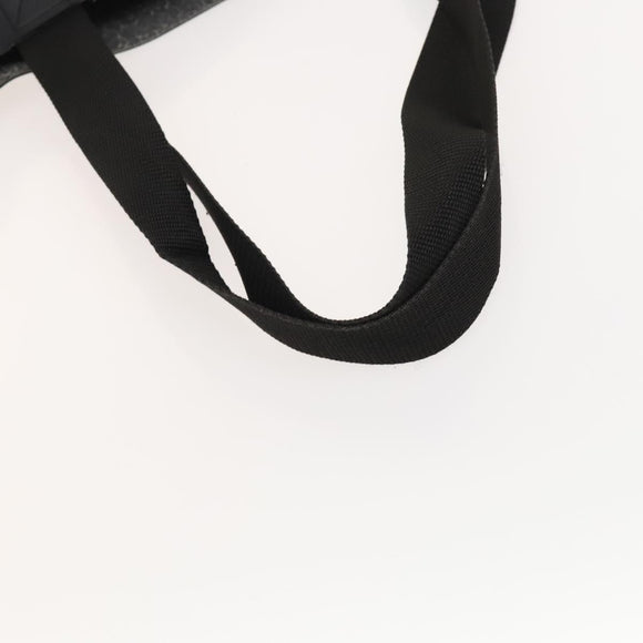 CHANEL COCO Mark Tote Bag rubber Black CC Auth bs25982