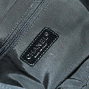 CHANEL Shoulder Bag Enamel Black Silver CC Auth bs25984-18