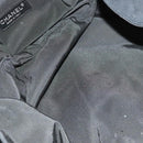 CHANEL Shoulder Bag Enamel Black Silver CC Auth bs25984-9