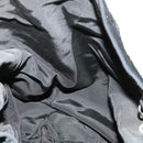 CHANEL Shoulder Bag Enamel Black Silver CC Auth bs25984-19