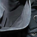 CHANEL Shoulder Bag Enamel Black Silver CC Auth bs25984-21