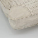 BOTTEGA VENETA INTRECCIATO Tote Bag Leather White Auth bs25990-15