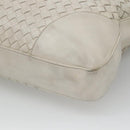 BOTTEGA VENETA INTRECCIATO Tote Bag Leather White Auth bs25990-9