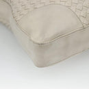 BOTTEGA VENETA INTRECCIATO Tote Bag Leather White Auth bs25990-16