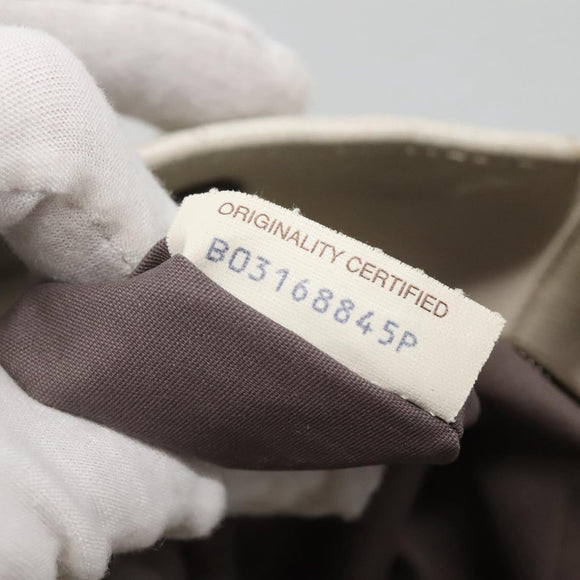 BOTTEGA VENETA INTRECCIATO Tote Bag Leather White Auth bs25990