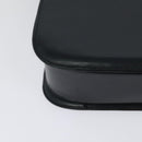 CELINE Shoulder Bag Leather Navy Gold Auth bs25995-16