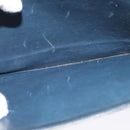 CELINE Shoulder Bag Leather Navy Gold Auth bs25995-22