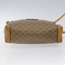 GUCCI Micro GG Supreme Shoulder Bag PVC Beige Gold 007 115 4916 Auth bs25996-9