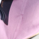 VERSACE Clutch Bag Leather Navy Gold Auth bs26002-11