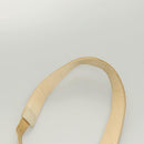 BALENCIAGA The Day Shoulder Bag Canvas Beige Silver 141175 Auth bs26003-8