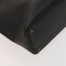 CHANEL Tote Bag Caviar Skin Black CC Auth bs26013-11