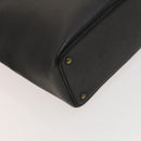 CHANEL Tote Bag Caviar Skin Black CC Auth bs26013-13