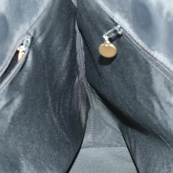 CHANEL Tote Bag Caviar Skin Black CC Auth bs26013