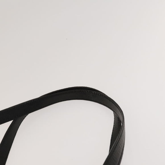 CHANEL Tote Bag Caviar Skin Black CC Auth bs26013