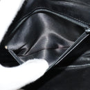 CHANEL Matelasse Camellia Chain Shoulder Bag Velor Black Gold CC Auth bs26015-12