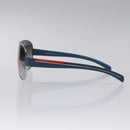 PRADA Sports Sunglasses plastic Blue Auth bs26017-4