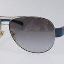 PRADA Sports Sunglasses plastic Blue Auth bs26017-7
