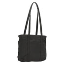 PRADA Shoulder Bag Nylon Black Silver Auth bs26020-1