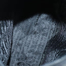 PRADA Shoulder Bag Nylon Black Silver Auth bs26020-11