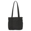 PRADA Shoulder Bag Nylon Black Silver Auth bs26020-13