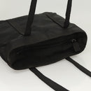 PRADA Shoulder Bag Nylon Black Silver Auth bs26020-6