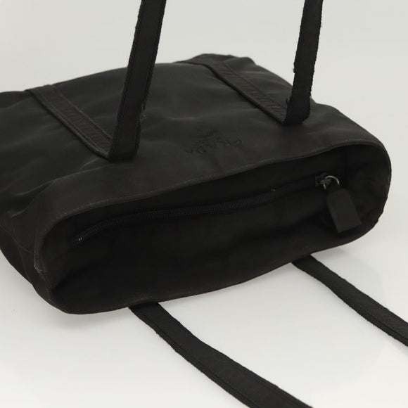 PRADA Shoulder Bag Nylon Black Silver Auth bs26020