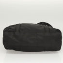 PRADA Shoulder Bag Nylon Black Silver Auth bs26020-5