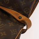LOUIS VUITTON Monogram Saumur 35 Shoulder Bag M42254 LV Auth bs26029-16