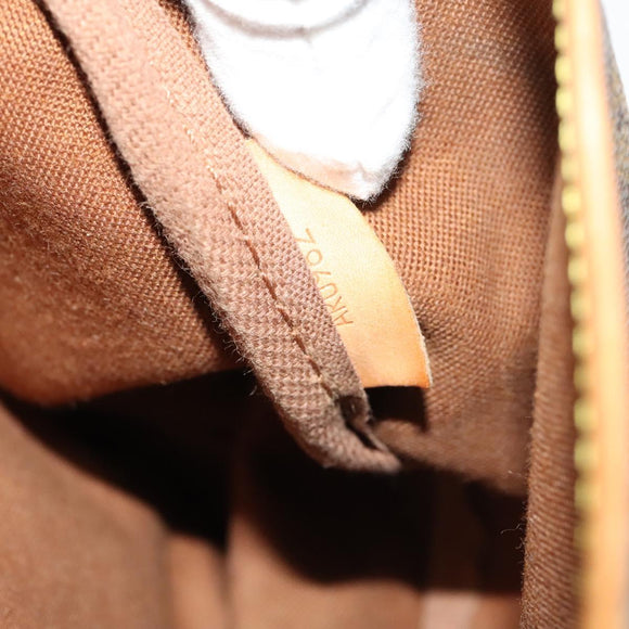 LOUIS VUITTON Monogram Saumur 35 Shoulder Bag M42254 LV Auth bs26029