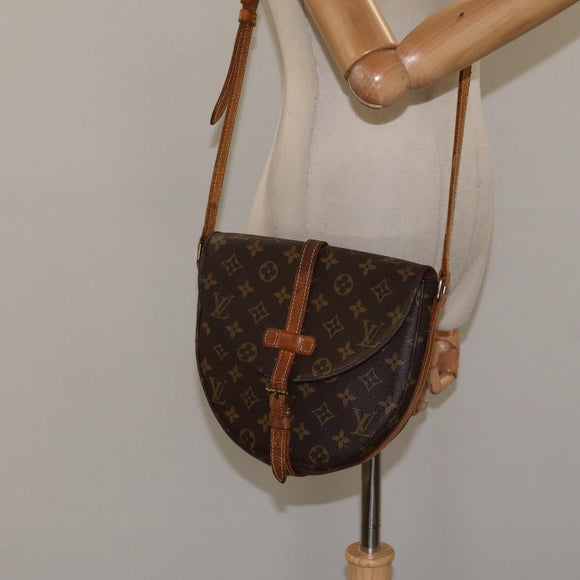 LOUIS VUITTON Monogram Shanti MM Shoulder Bag M51233 LV Auth bs26036