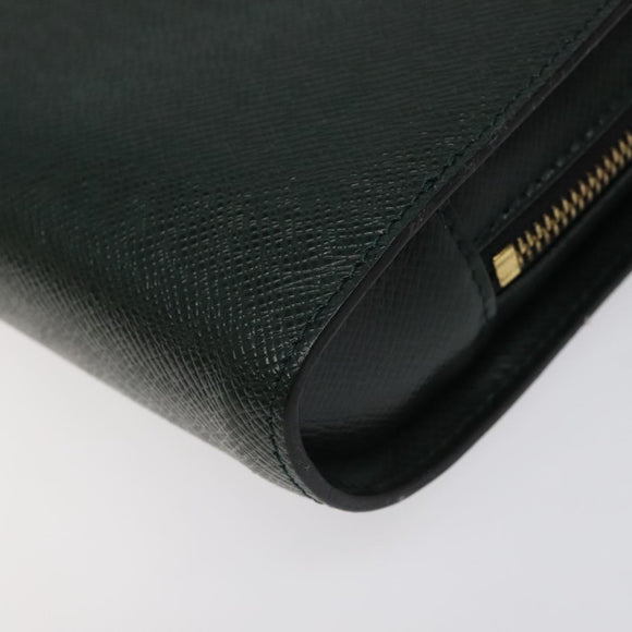 LOUIS VUITTON Taiga Baikal Clutch Bag Epicea M30184 LV Auth bs26039