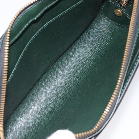 LOUIS VUITTON Taiga Baikal Clutch Bag Epicea M30184 LV Auth bs26039