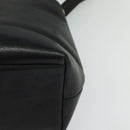 CHANEL COCO Mark Chain Shoulder Bag Caviar Skin Black Gold CC Auth bs26042-11