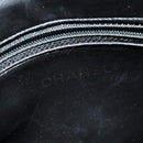 CHANEL COCO Mark Chain Shoulder Bag Caviar Skin Black Gold CC Auth bs26042-14