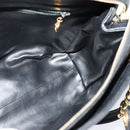 CHANEL COCO Mark Chain Shoulder Bag Caviar Skin Black Gold CC Auth bs26042-17