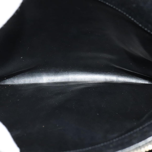 CHANEL COCO Mark Chain Shoulder Bag Caviar Skin Black Gold CC Auth bs26042