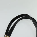 CHANEL COCO Mark Chain Shoulder Bag Caviar Skin Black Gold CC Auth bs26042-8