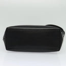 CHANEL COCO Mark Chain Shoulder Bag Caviar Skin Black Gold CC Auth bs26042-9