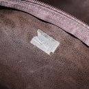 CHANEL Chain Tote Bag Beschichtete Canvas Leder Braun Gold CC Auth bs26043-11