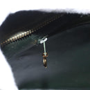 CHANEL Matelasse Reprint Tote Bag Velor Khaki CC Auth bs26044-20