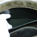 CHANEL Matelasse Reprint Tote Bag Velor Khaki CC Auth bs26044-22