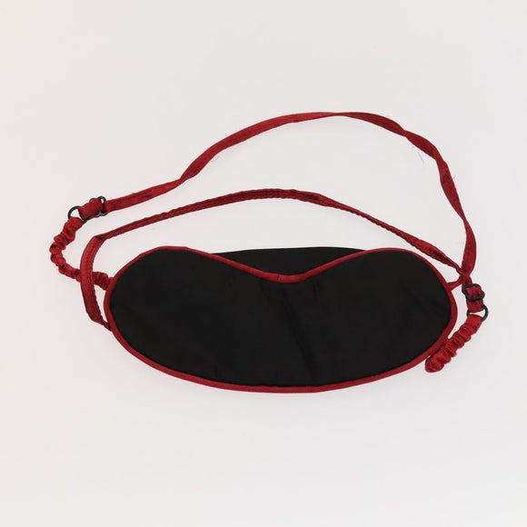 PRADA Pillow Set Silk 2Set Black Auth bs26057