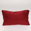 PRADA Pillow Set Silk 2Set Black Auth bs26057-21