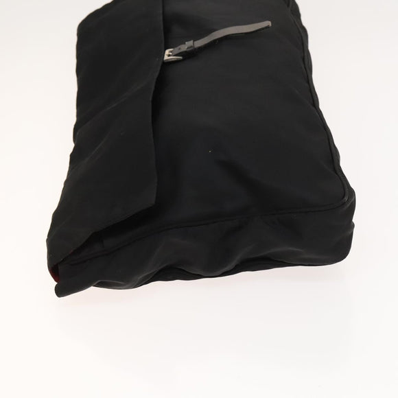 PRADA Pillow Set Silk 2Set Black Auth bs26057