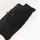 PRADA Pillow Set Silk 2Set Black Auth bs26057-6