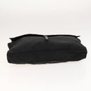 PRADA Pillow Set Silk 2Set Black Auth bs26057-7