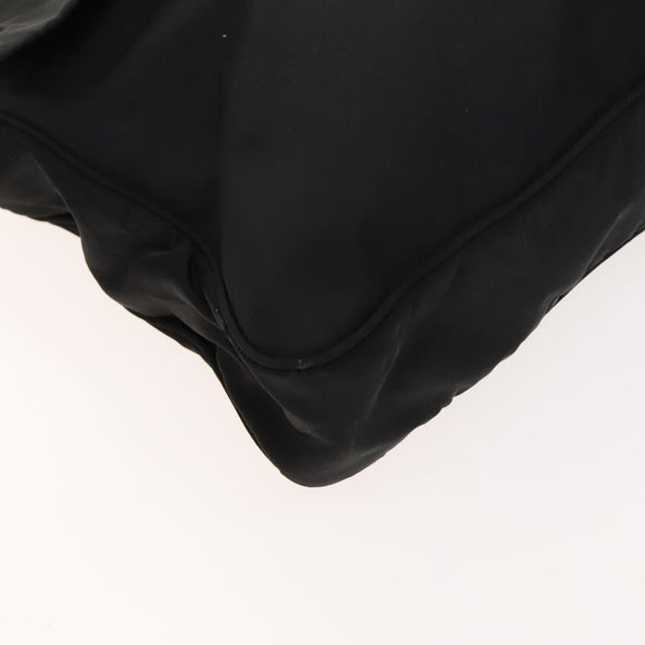 PRADA Pillow Set Silk 2Set Black Auth bs26057