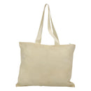 PRADA Tote Bag Nylon Cream Silver Auth bs26062-2