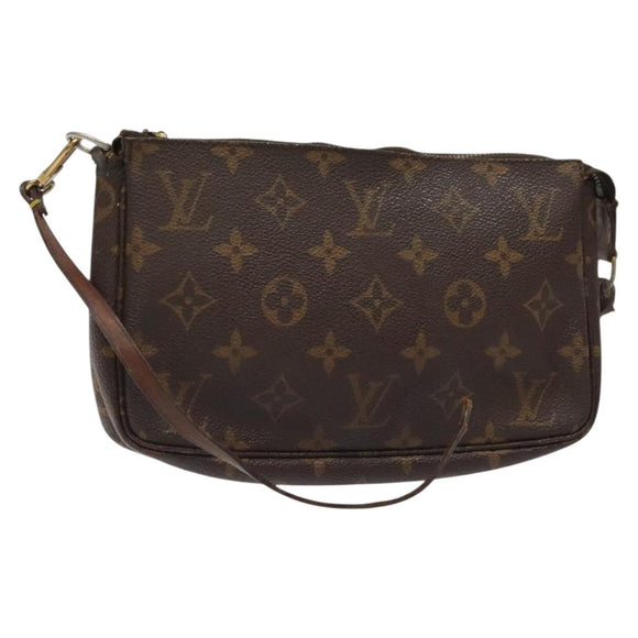 LOUIS VUITTON Monogram Pochette Accessoires Pouch M51980 LV Auth bs26066