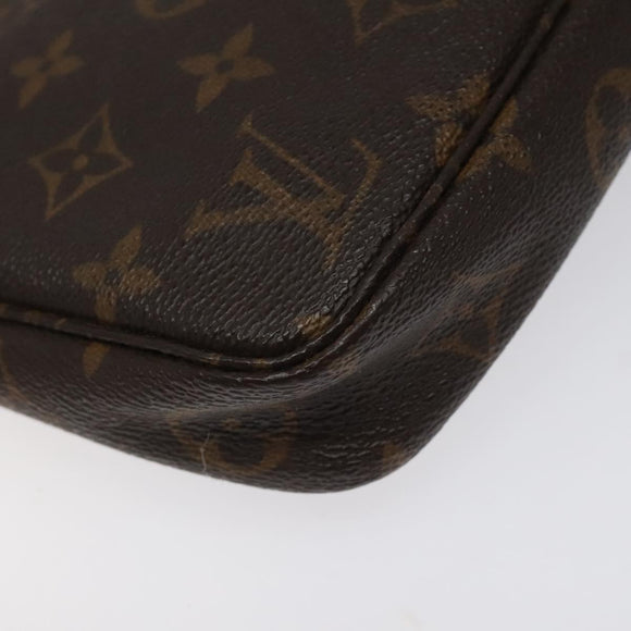 LOUIS VUITTON Monogram Pochette Accessoires Pouch M51980 LV Auth bs26066